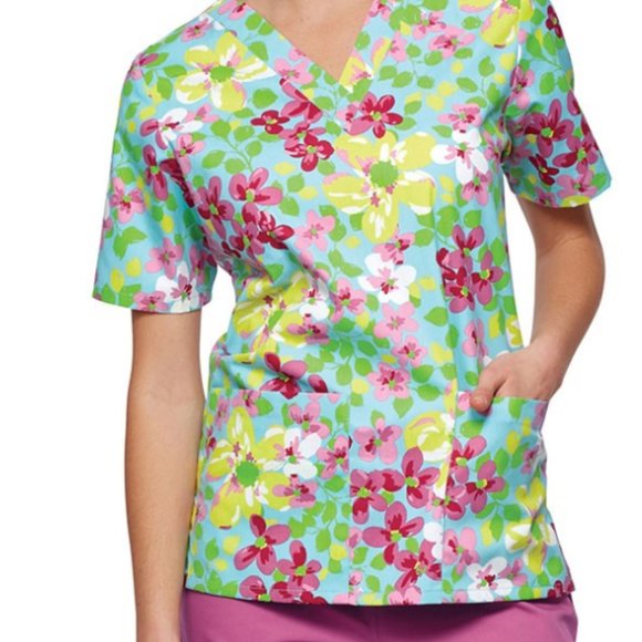 Tafford Medical Uniform Scrub Top SM - Picture 1 of 1